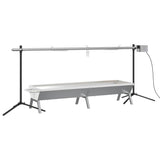Set Griglia e Vassoio Barbecue Automatico in Acciaio Inox