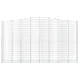 Cesto Gabbione ad Arco 400x50x220/240 cm Ferro Zincato