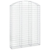 Cesto Gabbione ad Arco 150x30x200/220 cm Ferro Zincato