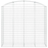 Cesto Gabbione ad Arco 200x50x180/200 cm Ferro Zincato