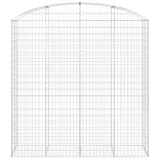 Cesto Gabbione ad Arco 200x50x200/220 cm Ferro Zincato