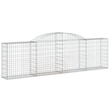 Cesto Gabbione ad Arco 300x30x80/100 cm Ferro Zincato