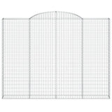 Cesto Gabbione ad Arco 300x30x220/240 cm Ferro Zincato