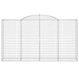 Cesto Gabbione ad Arco 300x50x160/180 cm Ferro Zincato