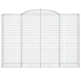Cesto Gabbione ad Arco 300x50x200/220 cm Ferro Zincato
