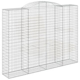 Cesto Gabbione ad Arco 300x50x220/240 cm Ferro Zincato