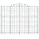 Cesto Gabbione ad Arco 300x50x220/240 cm Ferro Zincato