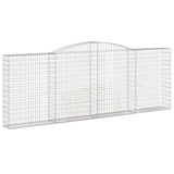 Cesto Gabbione ad Arco 400x30x140/160 cm Ferro Zincato