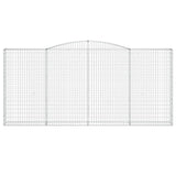 Cesto Gabbione ad Arco 400x30x180/200 cm Ferro Zincato