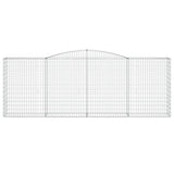 Cesto Gabbione ad Arco 400x50x140/160 cm Ferro Zincato