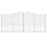 Cesto Gabbione ad Arco 400x50x160/180 cm Ferro Zincato