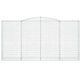 Cesto Gabbione ad Arco 400x50x200/220 cm Ferro Zincato