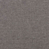 Divano a 3 Posti con Cuscini Grigio Scuro 210 cm in Tessuto