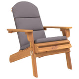 Set Salotto da Giardino Adirondack 4pz Legno Massello di Acacia