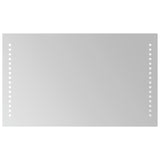 Specchio da Bagno con Luci LED 30x50 cm