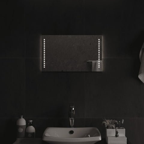 Specchio da Bagno con Luci LED 30x50 cm