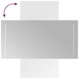 Specchio da Bagno con Luci LED 30x60 cm