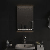 Specchio da Bagno con Luci LED 40x60 cm