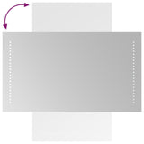 Specchio da Bagno con Luci LED 40x70 cm