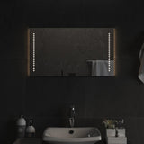 Specchio da Bagno con Luci LED 40x70 cm