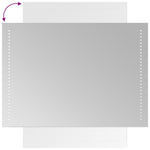 Specchio da Bagno con Luci LED 50x70 cm