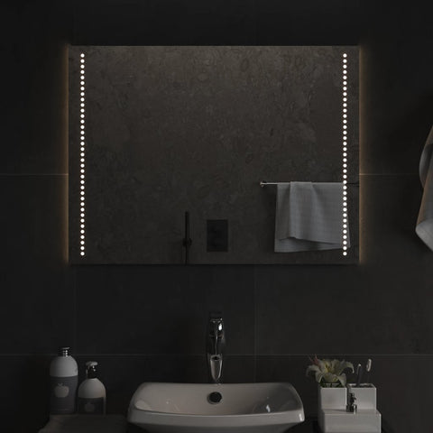 Specchio da Bagno con Luci LED 60x80 cm