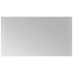 Specchio da Bagno con Luci LED 50x90 cm