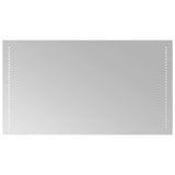 Specchio da Bagno con Luci LED 50x90 cm