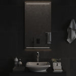 Specchio da Bagno con Luci LED 50x90 cm