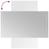 Specchio da Bagno con Luci LED 50x90 cm
