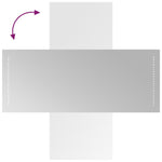 Specchio da Bagno con Luci LED 40x100 cm