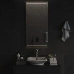 Specchio da Bagno con Luci LED 50x100 cm