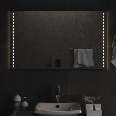 Specchio da Bagno con Luci LED 60x100 cm