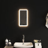 Specchio da Bagno con Luci LED 20x40 cm