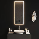 Specchio da Bagno con Luci LED 40x100 cm