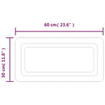 Specchio da Bagno con Luci LED 30x60 cm