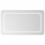 Specchio da Bagno con Luci LED 40x60 cm