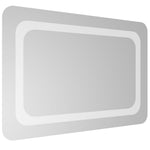 Specchio da Bagno con Luci LED 40x60 cm