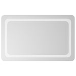 Specchio da Bagno con Luci LED 50x80 cm