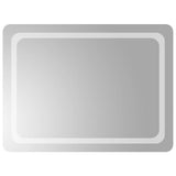 Specchio da Bagno con Luci LED 60x80 cm