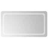Specchio da Bagno con Luci LED 50x90 cm