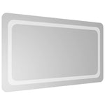 Specchio da Bagno con Luci LED 50x90 cm