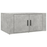 Tavolino Salotto Grigio Cemento 80x50x36 cm Legno truciolato