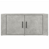 Tavolino Salotto Grigio Cemento 80x50x36 cm Legno truciolato