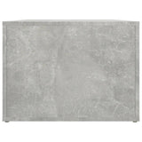 Tavolino Salotto Grigio Cemento 80x50x36 cm Legno truciolato