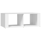 Tavolino da Salotto Bianco 100x50x36 cm in Legno truciolato