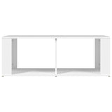Tavolino da Salotto Bianco 100x50x36 cm in Legno truciolato
