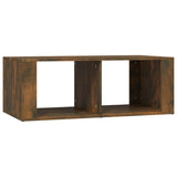 Tavolino da Salotto Rovere Fumo 100x50x36 cm Legno truciolato