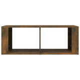Tavolino da Salotto Rovere Fumo 100x50x36 cm Legno truciolato