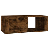 Tavolino da Salotto Rovere Fumo 100x50,5x35cm Legno truciolato